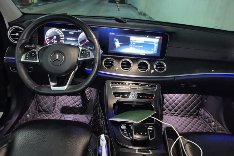 Used Mercedes-Benz E-Class 2017 E 300 L Sporty and Stylish Model Center Console