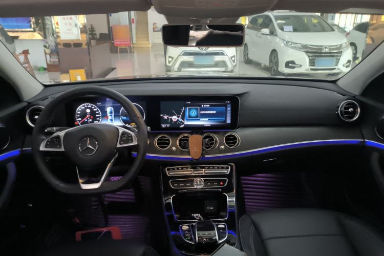 Used Mercedes-Benz E-Class 2017 E 300 L Sporty and Stylish Model Center Console