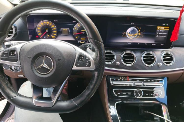 Used Mercedes-Benz E-Class 2017 E 300 L Sporty and Stylish Model Center Console