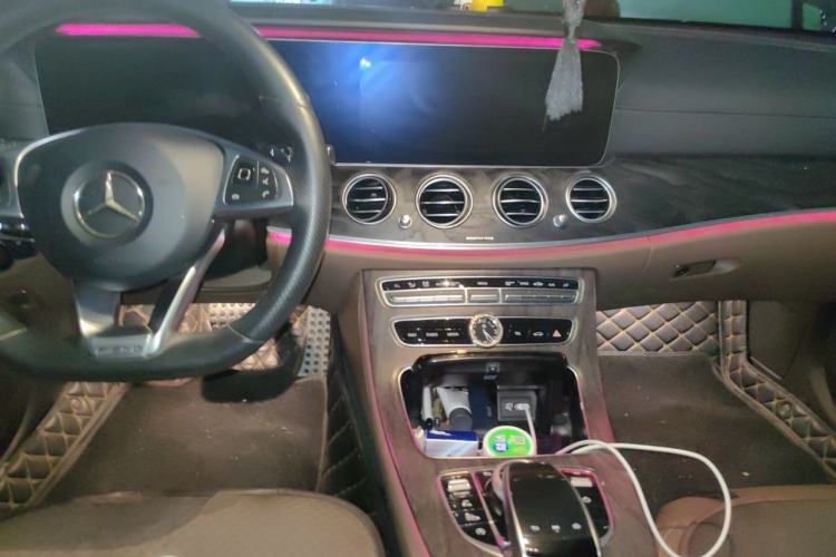 Used Mercedes-Benz E-Class 2017 E 300 L Sporty and Stylish Model Center Console