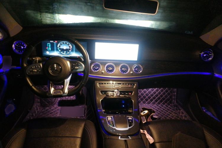 Used Mercedes-Benz E-Class 2017 E 300 L Sporty and Stylish Model Center Console