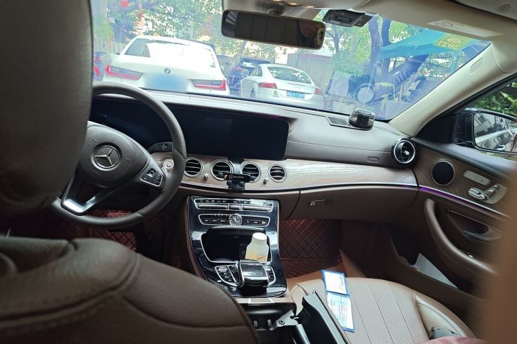 Used Mercedes-Benz E-Class 2017 E 300 L Sporty and Stylish Model Center Console