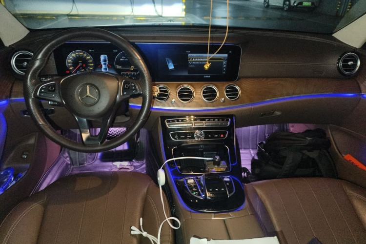 Used Mercedes-Benz E-Class 2017 E 300 L Sporty and Stylish Model Center Console
