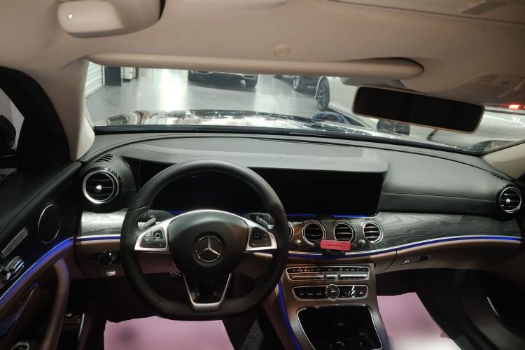 Used Mercedes-Benz E-Class 2017 E 300 L Sporty and Stylish Model Center Console