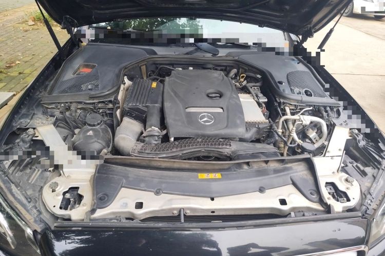 Used Mercedes-Benz E-Class 2017 E 300 L Sporty and Stylish Model Engine Bay
