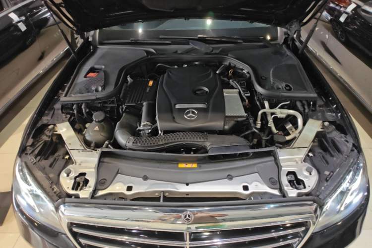 Used Mercedes-Benz E-Class 2017 E 300 L Luxury Model Engine Bay