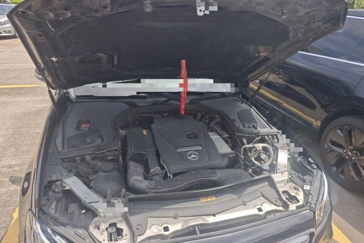Used Mercedes-Benz E-Class 2017 E 300 L Sporty and Stylish Model Engine Bay