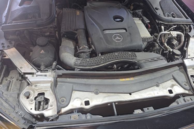 Used Mercedes-Benz E-Class 2017 E 300 L Sporty and Stylish Model Engine Bay