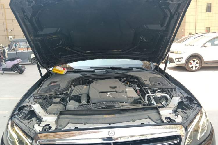 Used Mercedes-Benz E-Class 2017 E 300 L Luxury Model Engine Bay