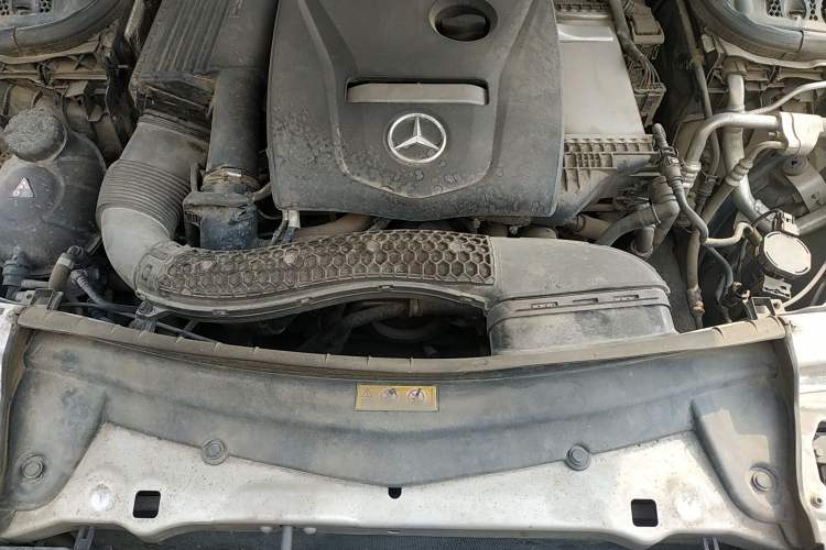 Used Mercedes-Benz E-Class 2017 E 300 L Sporty and Stylish Model Engine Bay