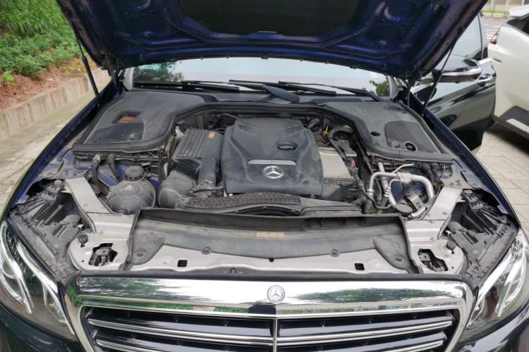 Used Mercedes-Benz E-Class 2017 E 300 L Luxury Model Engine Bay