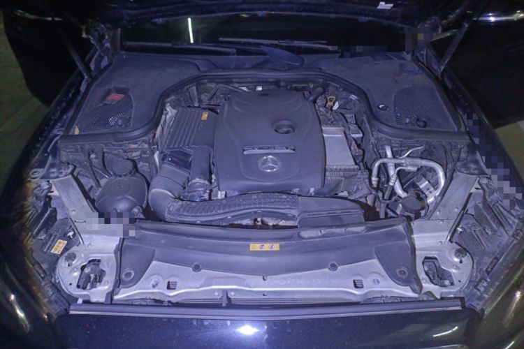 Used Mercedes-Benz E-Class 2017 E 300 L Sporty and Stylish Model Engine Bay