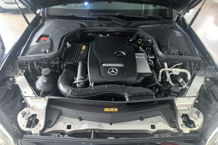 Used Mercedes-Benz E-Class 2017 E 300 L Sporty and Stylish Model Engine Bay