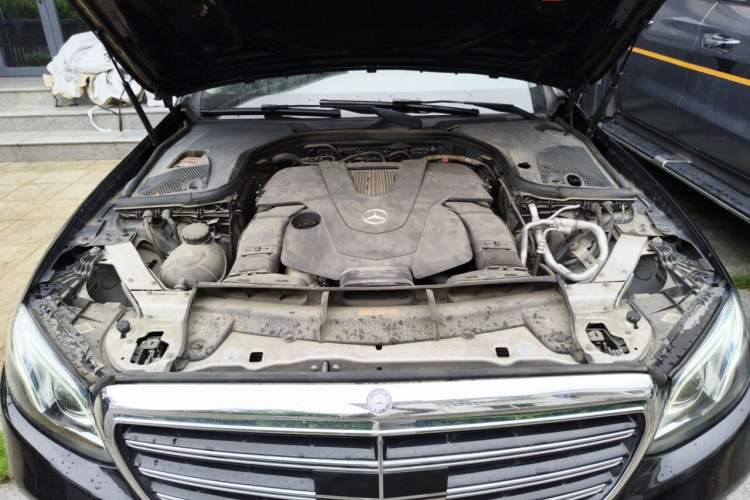 Used Mercedes-Benz E-Class 2017 E 320 L 4MATIC Engine Bay
