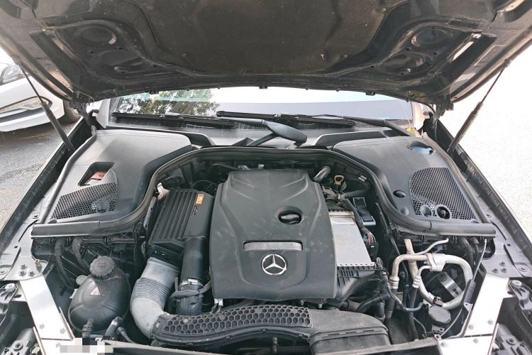 Used Mercedes-Benz E-Class 2017 E 300 L Luxury Model Engine Bay