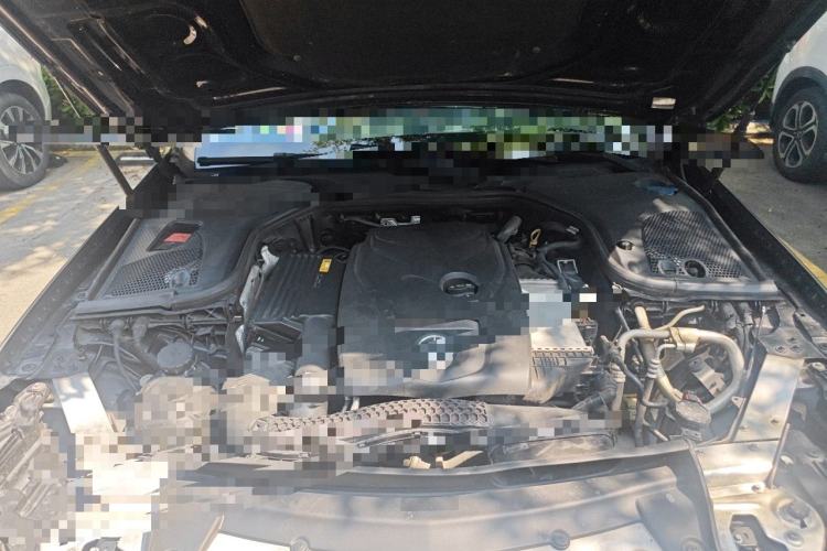 Used Mercedes-Benz E-Class 2017 E 300 L Sporty and Stylish Model Engine Bay