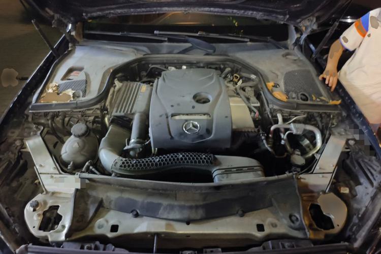 Used Mercedes-Benz E-Class 2017 E 300 L Luxury Model Engine Bay