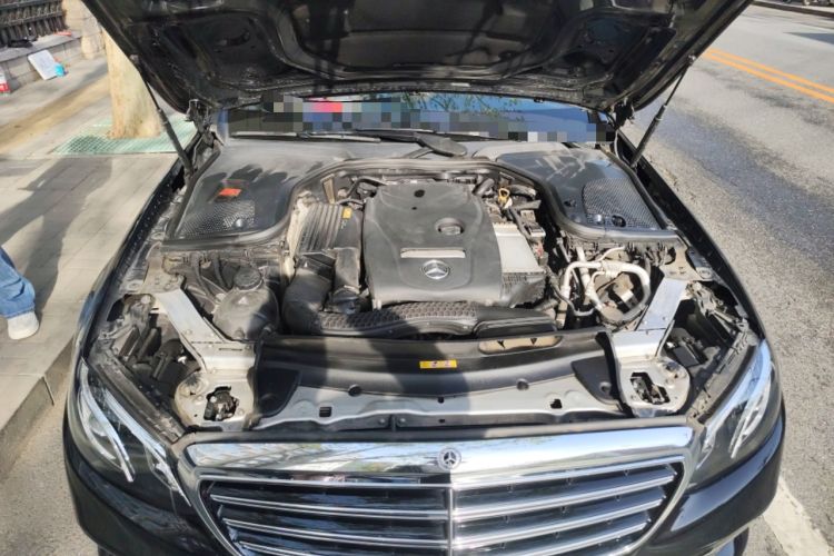 Used Mercedes-Benz E-Class 2017 E 300 L Luxury Model Engine Bay