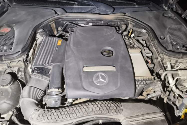 Used Mercedes-Benz E-Class 2017 E 300 L Luxury Model Engine Bay