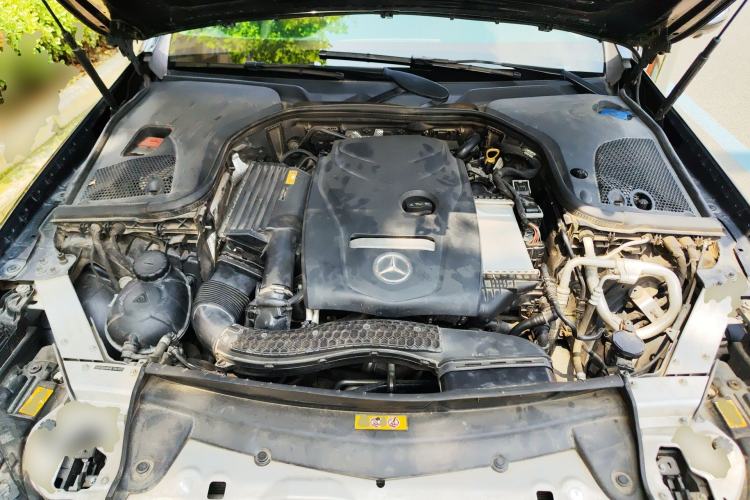 Used Mercedes-Benz E-Class 2017 E 300 L Luxury Model Engine Bay