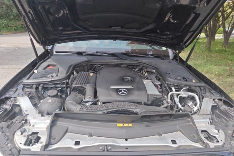 Used Mercedes-Benz E-Class 2017 E 300 L Sporty and Stylish Model Engine Bay