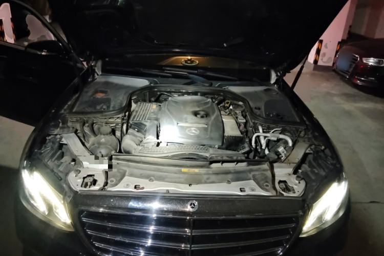 Used Mercedes-Benz E-Class 2017 E 300 L Luxury Model Engine Bay