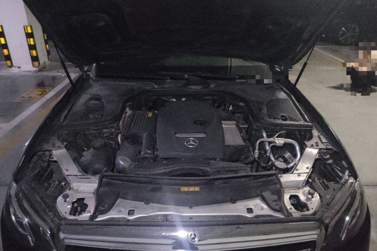 Used Mercedes-Benz E-Class 2017 E 300 L Sporty and Stylish Model Engine Bay