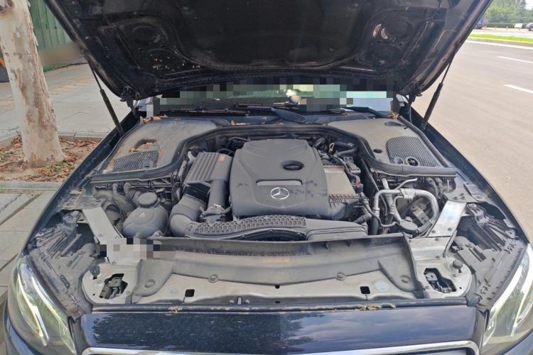 Used Mercedes-Benz E-Class 2017 E 300 L Sporty and Stylish Model Engine Bay