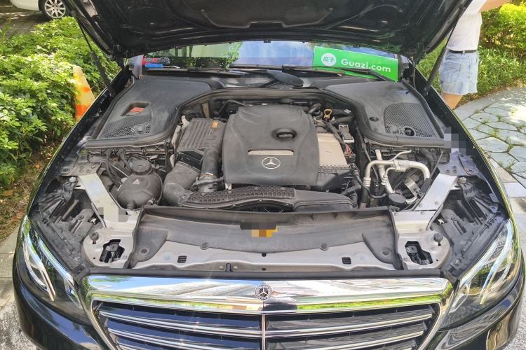 Used Mercedes-Benz E-Class 2017 E 300 L Luxury Model Engine Bay