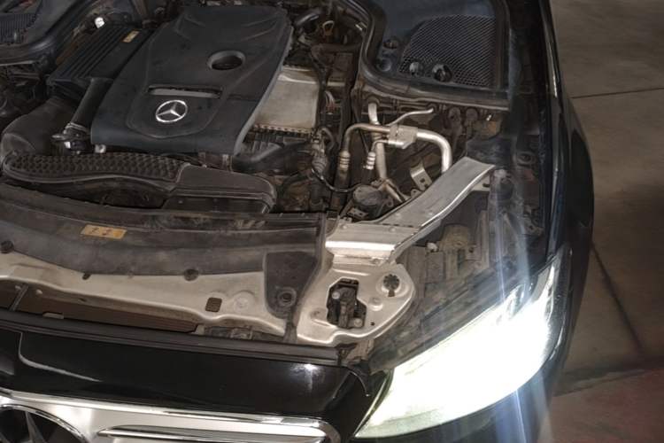 Used Mercedes-Benz E-Class 2017 E 300 L Sporty and Stylish Model Engine Bay Left