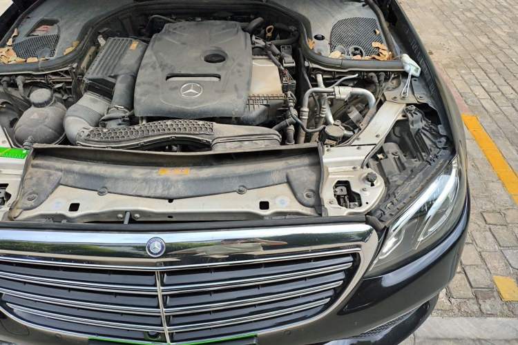 Used Mercedes-Benz E-Class 2017 E 300 L Luxury Model Engine Bay Left