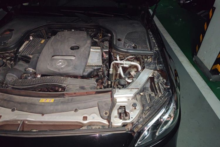 Used Mercedes-Benz E-Class 2017 E 300 L Sporty and Stylish Model Engine Bay Left