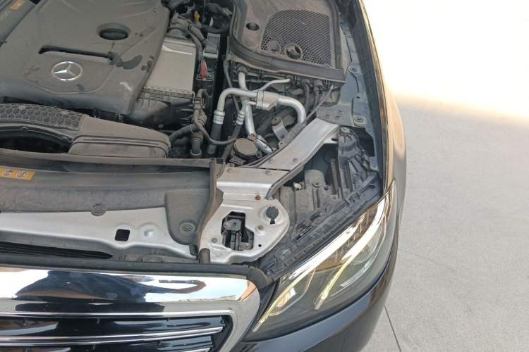 Used Mercedes-Benz E-Class 2017 E 300 L Luxury Model Engine Bay Left
