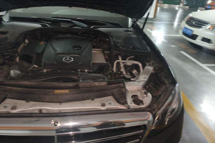 Used Mercedes-Benz E-Class 2017 E 300 L Luxury Model Engine Bay Left