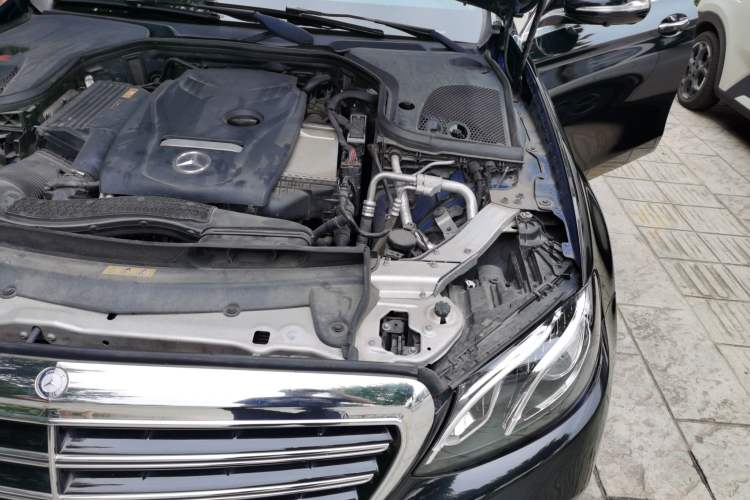 Used Mercedes-Benz E-Class 2017 E 300 L Luxury Model Engine Bay Left