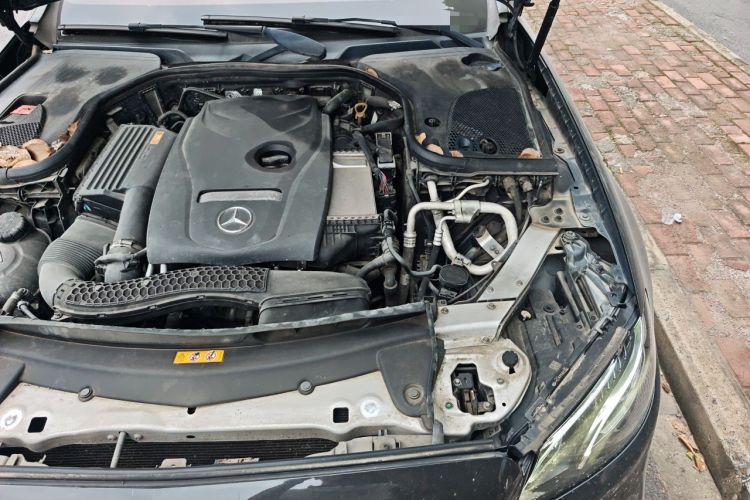 Used Mercedes-Benz E-Class 2017 E 300 L Sport Luxury Edition Engine Bay Left