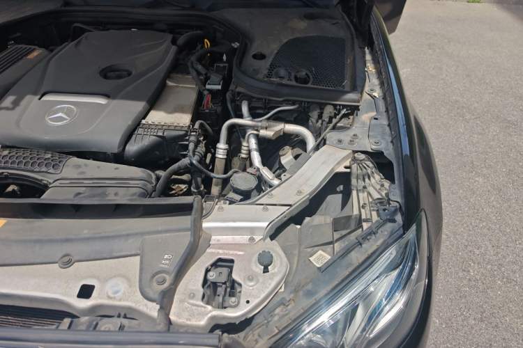 Used Mercedes-Benz E-Class 2017 E 300 L Luxury Model Engine Bay Left