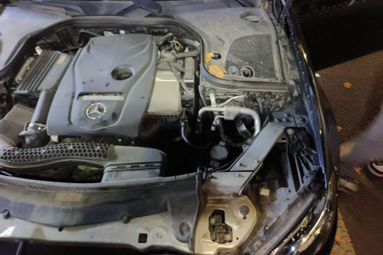 Used Mercedes-Benz E-Class 2017 E 300 L Luxury Model Engine Bay Left