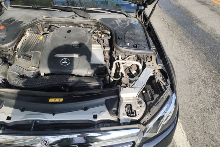 Used Mercedes-Benz E-Class 2017 E 300 L Luxury Model Engine Bay Left