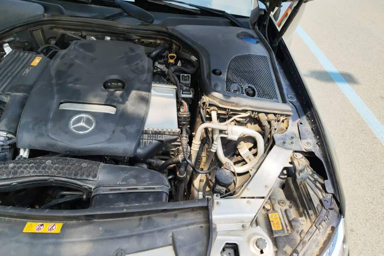 Used Mercedes-Benz E-Class 2017 E 300 L Luxury Model Engine Bay Left
