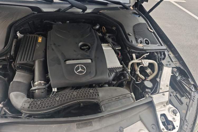 Used Mercedes-Benz E-Class 2017 E 300 L Luxury Model Engine Bay Left