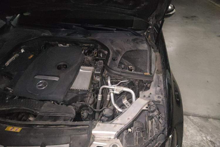 Used Mercedes-Benz E-Class 2017 E 300 L Sporty and Stylish Model Engine Bay Left