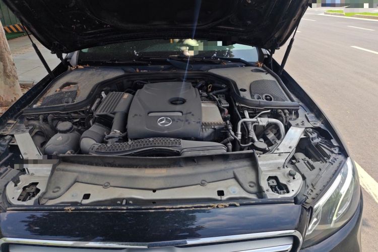 Used Mercedes-Benz E-Class 2017 E 300 L Sporty and Stylish Model Engine Bay Left