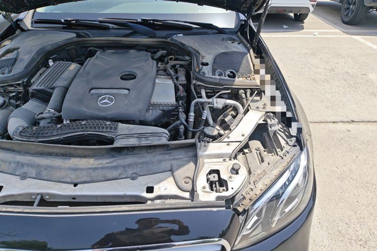 Used Mercedes-Benz E-Class 2017 E 300 L Sporty and Stylish Model Engine Bay Left