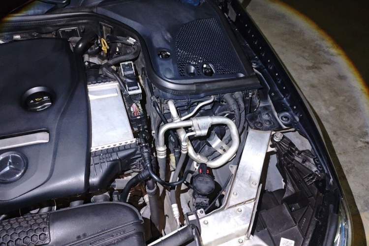 Used Mercedes-Benz E-Class 2017 E 300 L Sport Luxury Edition Engine Bay Left