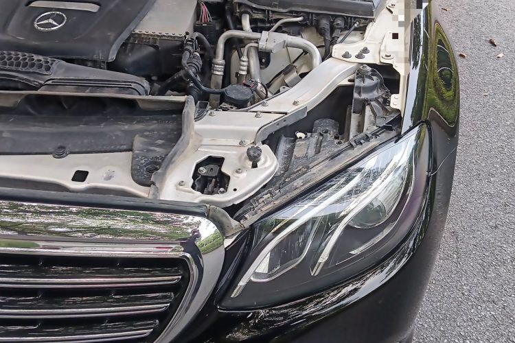 Used Mercedes-Benz E-Class 2017 E 300 L Luxury Model Engine Bay Left