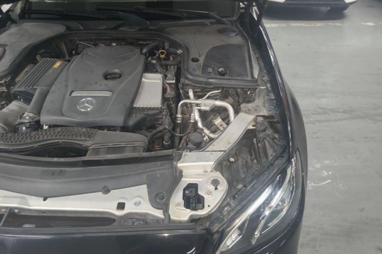Used Mercedes-Benz E-Class 2017 E 300 L Sporty and Stylish Model Engine Bay Left