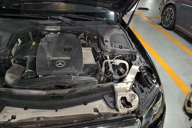 Used Mercedes-Benz E-Class 2017 E 300 L Luxury Model Engine Bay Left