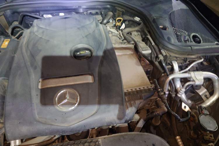 Used Mercedes-Benz E-Class 2017 E 300 L Luxury Model Engine Bay Left