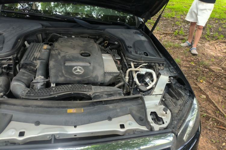 Used Mercedes-Benz E-Class 2017 E 300 L Luxury Model Engine Bay Left